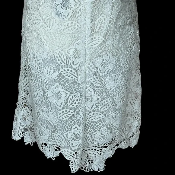 RAG & BONE ALEAH CROCHET V-NECK MINI DRESS NWT, SIZE 12